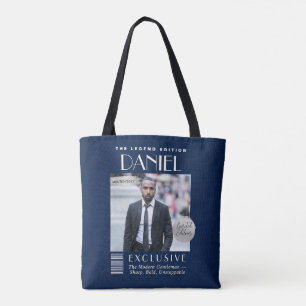 Tela Bolso de Cubierta de Revista Personalizado, Moda M