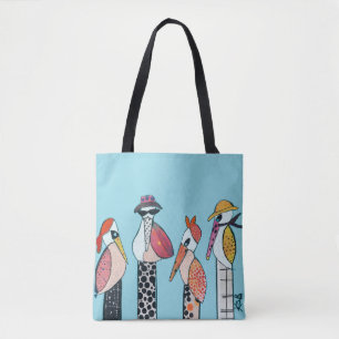 Tela Bolso de Damas de Pelícano