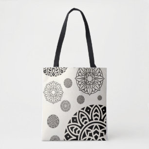 Tela bolso de diseño de arte de Mandal
