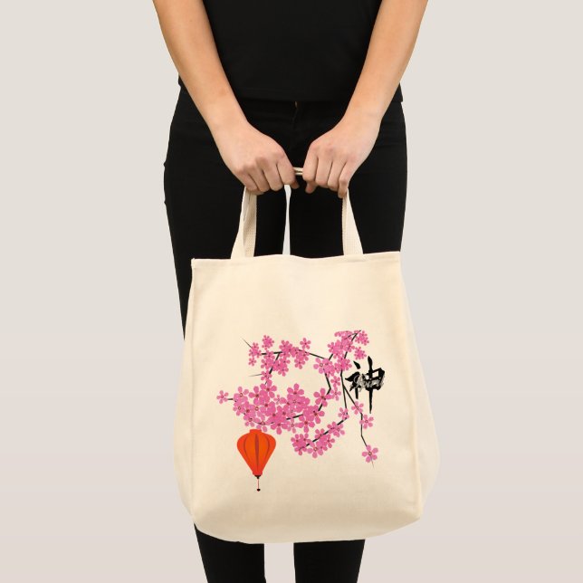 Tela Bolso de diseño de flor de cerezo (Anverso (producto))