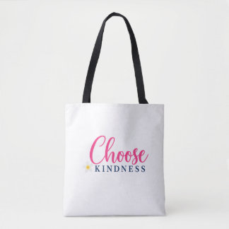 Tela Bolso de diseño rosa Elige Amabilidad