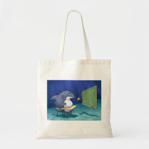 Tela Bolso de escuela del tiburón