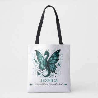 Tela Bolso de estadio de fantasía con nombre personaliz