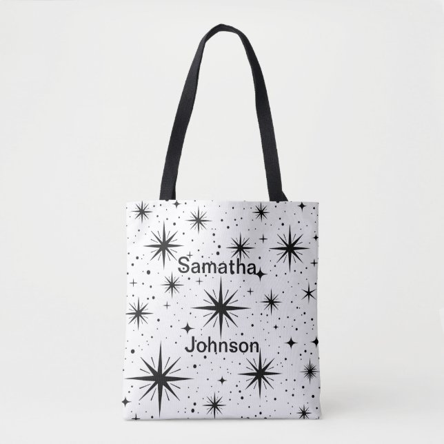 Tela Bolso de Estrellas Impresas (Anverso)