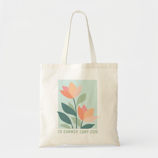 Tela Bolso de flores 2026 (Frente)