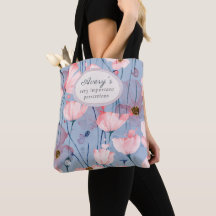 Bolso de Flores Personalizado, Diseño Estético Sua