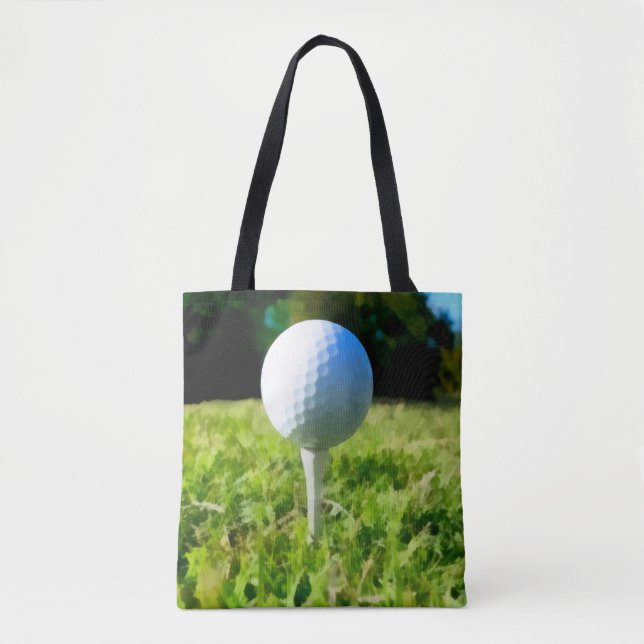 Tela bolso de golf para golfistas (Anverso)