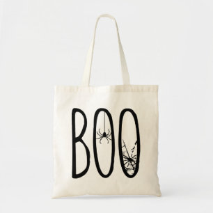 Tela Bolso de Halloween espeluznante de araña y telarañ