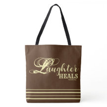 Bolso de hombro "La risa cura" de 18"