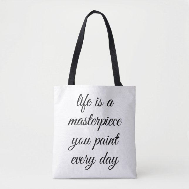 Tela Bolso de hombro Masterpiece Tote (Anverso)