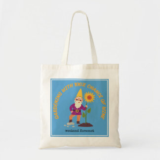 Tela Bolso de jardín feliz
