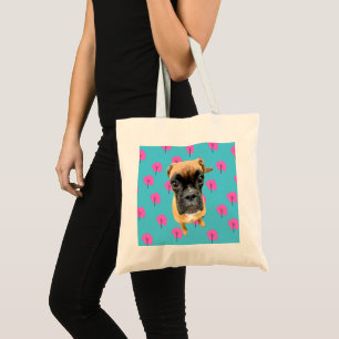 Tela Bolso de juguete de amante del perro divertido par