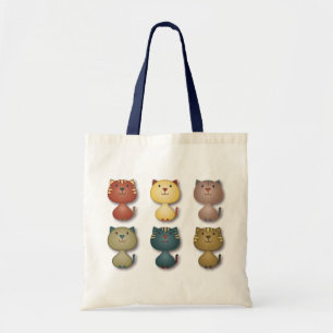 Tela Bolso de Kats del gatito