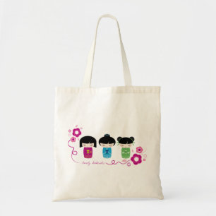 Tela Bolso de Kokeshi