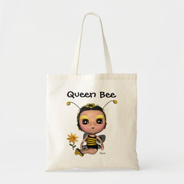 Tela Bolso de la abeja reina (Frente)