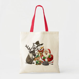 Tela Bolso de la banda de jarro del navidad