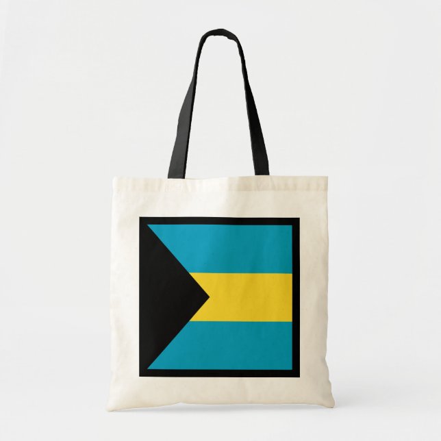 Tela Bolso de la bandera de Bahamas (Frente)