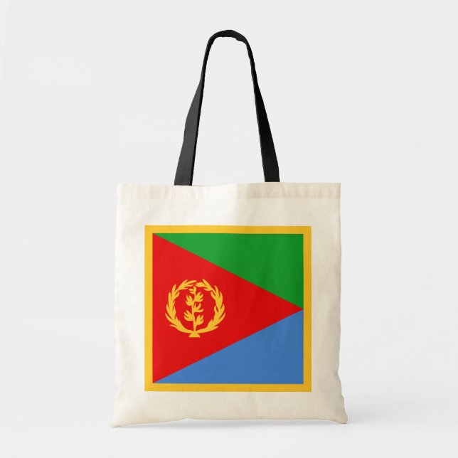 Tela Bolso de la bandera de Eritrea (Frente)