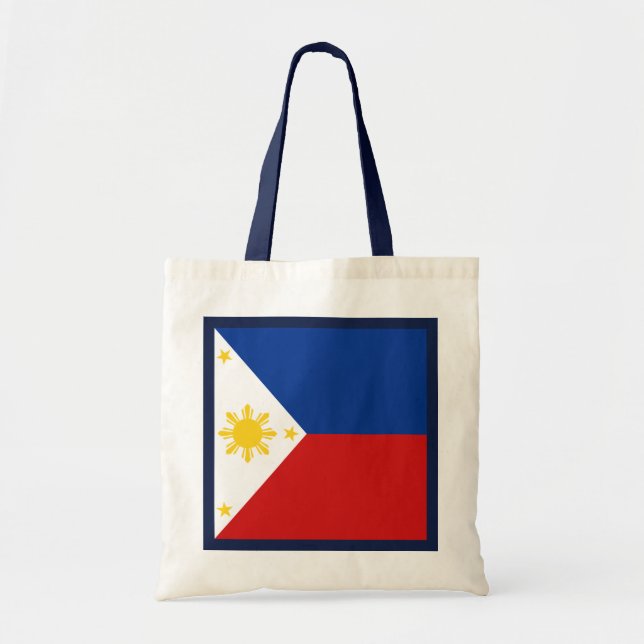 Tela Bolso de la bandera de Filipinas (Frente)
