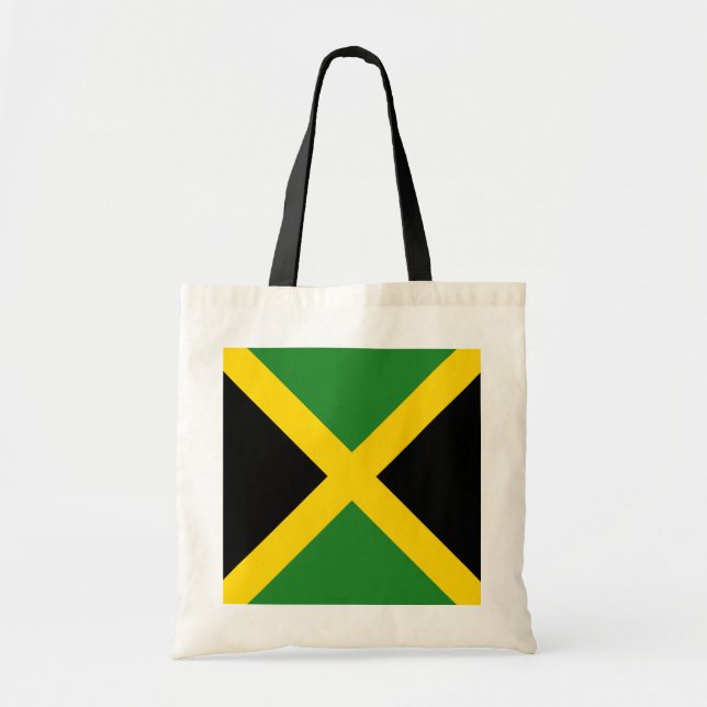 Tela Bolso de la bandera de Jamaica (Frente)