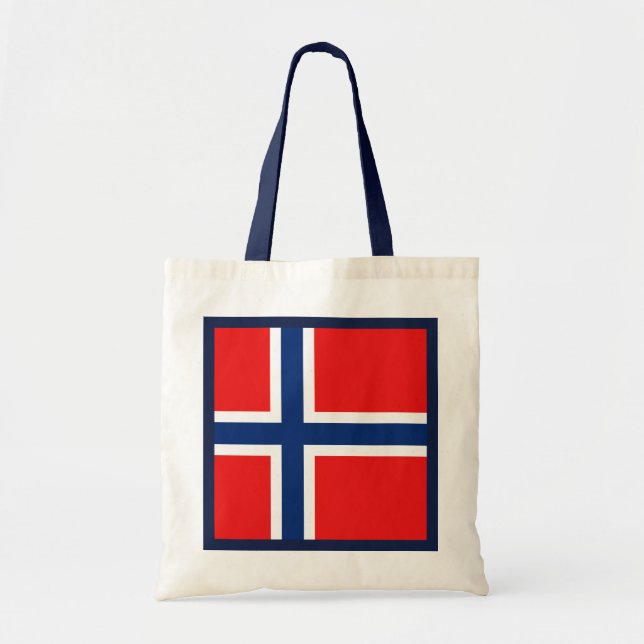 Tela Bolso de la bandera de Noruega (Frente)