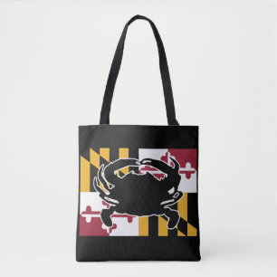 Tela Bolso de la bandera/del cangrejo de Maryland
