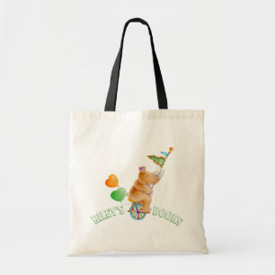 Tela Bolso de la biblioteca del nombre del arte del