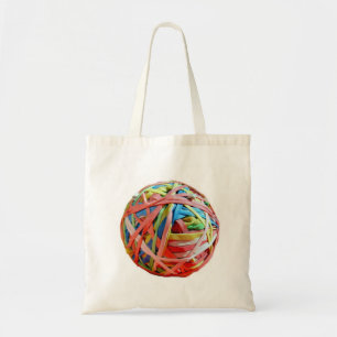 Tela Bolso de la bola de la goma