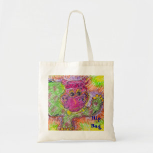 Tela Bolso de la cadera de Hippiepotamos