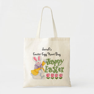 TELA BOLSO DE LA CAZA DEL HUEVO DE PASCUA