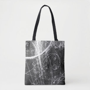 Tela Bolso de la física de partícula del vintage