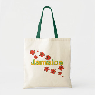 Tela Bolso de la flor de Jamaica