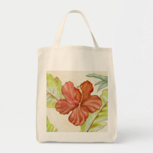 Tela Bolso de la flor del hibisco