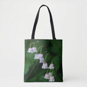 Tela Bolso de la flor del lirio de los valles