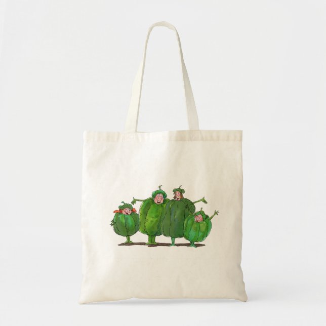 Tela Bolso de la gente del paprika (Frente)