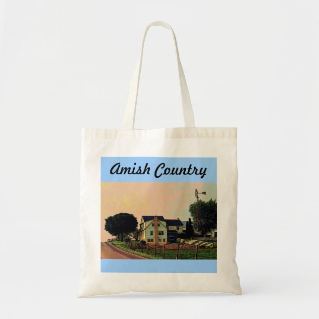 Tela Bolso de la granja del país de Amish (Frente)