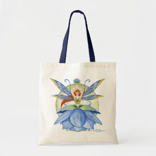 Tela Bolso de la hada de Lotus azul
