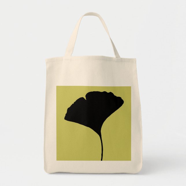 Tela Bolso de la hoja de Ginko (Frente)