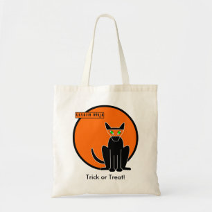 Tela Bolso de la invitación de Halloween Ninja