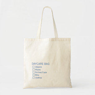 Tela Bolso de la lista de control de la guardería en