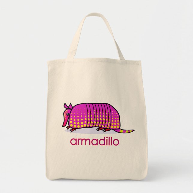 Tela bolso de la lona del armadillo (Frente)