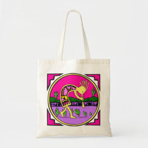 Tela Bolso de la lona: Kokopelli, jugador de flauta del
