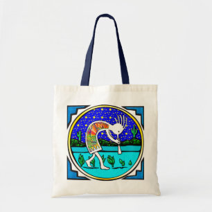 Tela Bolso de la lona: Kokopelli, jugador de flauta del