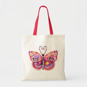 Tela Bolso de la mariposa de la fantasía