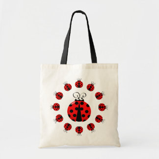 Tela Bolso de la mariquita del dibujo animado