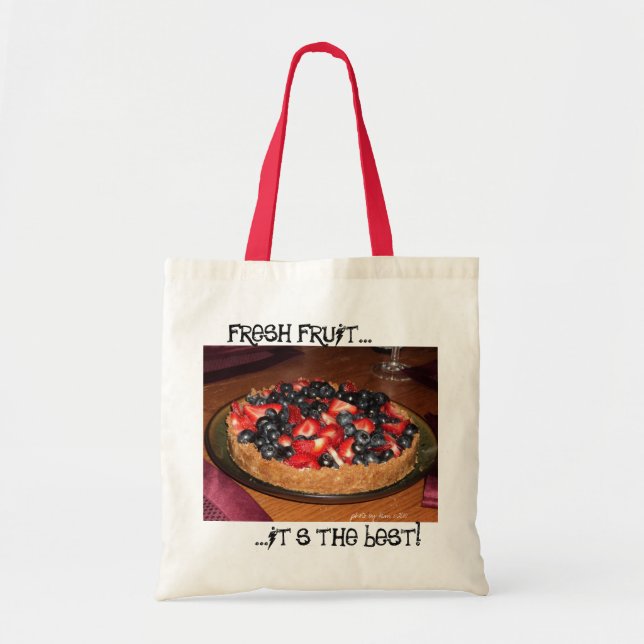 Tela Bolso de la mercado de la fruta fresca (Frente)