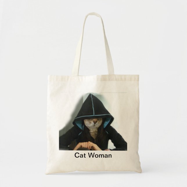 Tela Bolso de la mujer del gato (Frente)