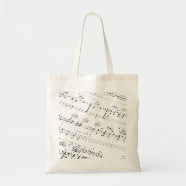 Tela Bolso de la música (Frente)