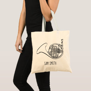 Tela Bolso de la música del instrumento de cobre de la
