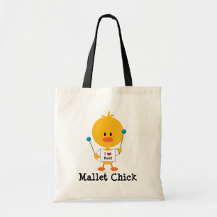 Tela Bolso de la música del polluelo del mazo